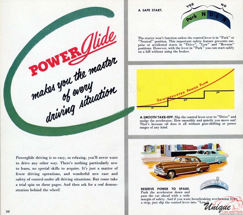 1952 Chevrolet Engineering Features Brochure Page 32